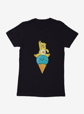 Care Bears Funshine Bear Ice Cream Womens T-Shirt
