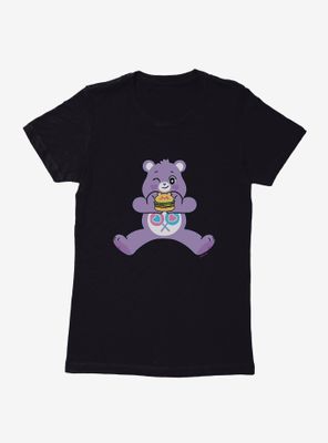 Care Bears Share Bear Burger Time Womens T-Shirt