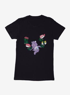 Care Bears Share Bear Sushi Stacks Womens T-Shirt