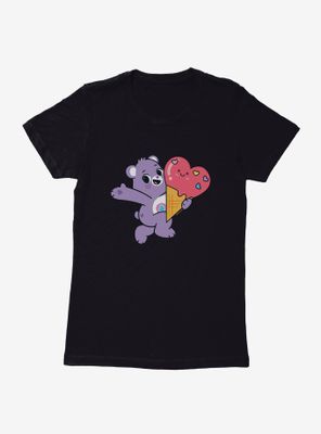 Care Bears Share Bear Ice Cream Womens T-Shirt