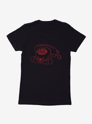 Fisher Price Chatter Telephone Outline Womens T-Shirt