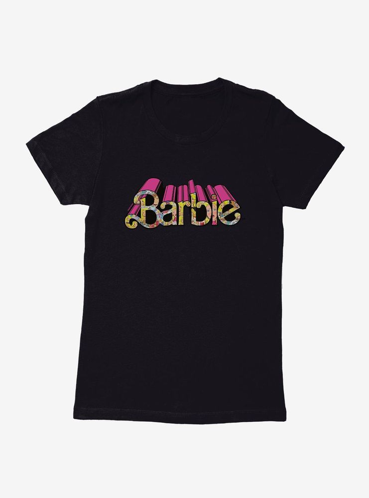 Barbie Bold Comic Script Womens T-Shirt