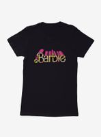 Barbie Bold Comic Script Womens T-Shirt