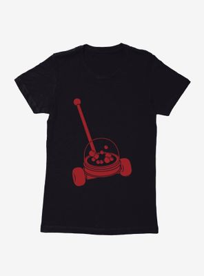 Fisher Price Corn Popper Outline Womens T-Shirt