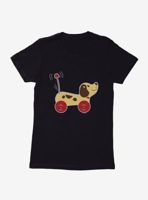 Fisher Price Pull Toy Dog Icon Womens T-Shirt