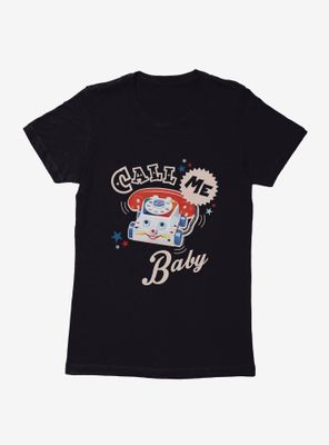 Fisher Price Chatter Telephone Call Me Womens T-Shirt