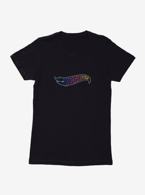 Hot Wheels Neon Bold Logo Womens T-Shirt