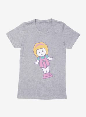 Polly Pocket Vintage Doll Womens T-Shirt