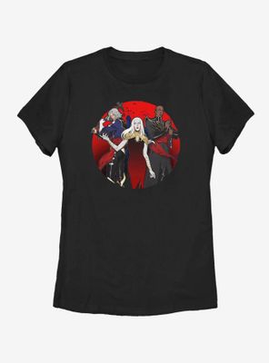 Castlevania Carmilla Group Womens T-Shirt