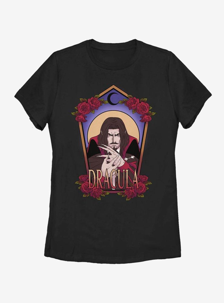 Castlevania Dracula Art Nouveau Womens T-Shirt