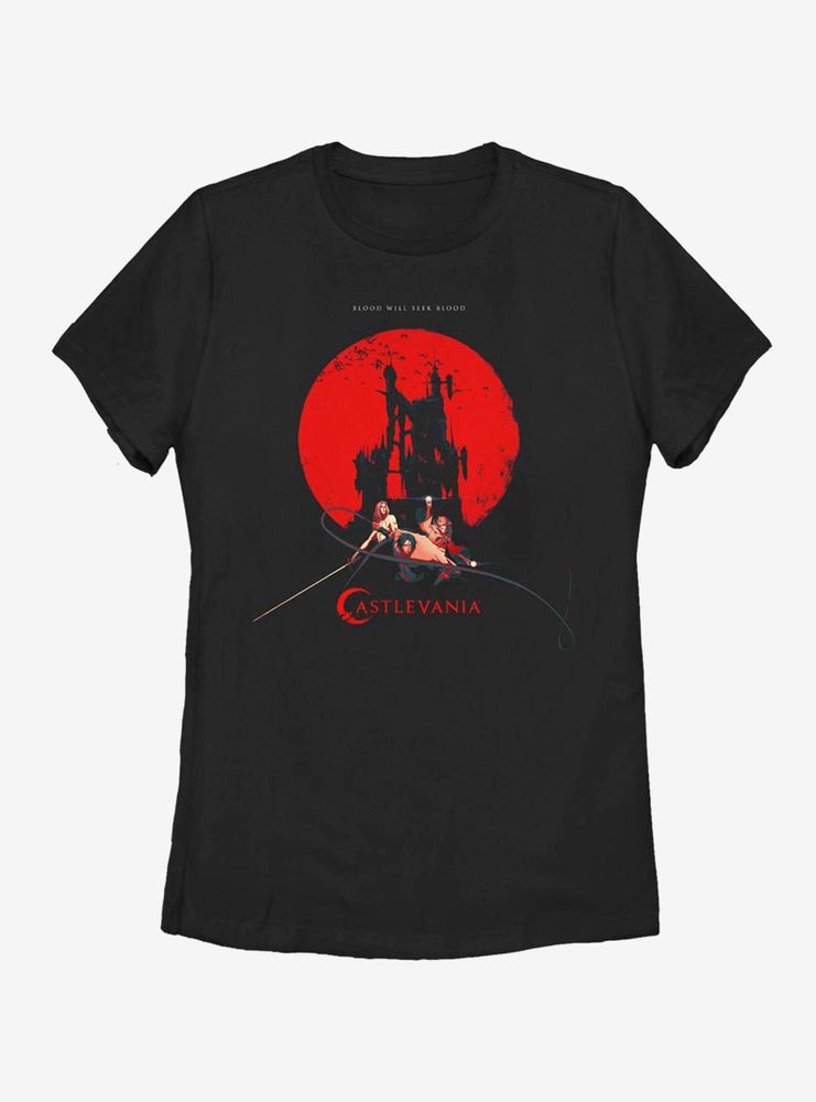 Castlevania Hero Weaponsa Womens T-Shirt