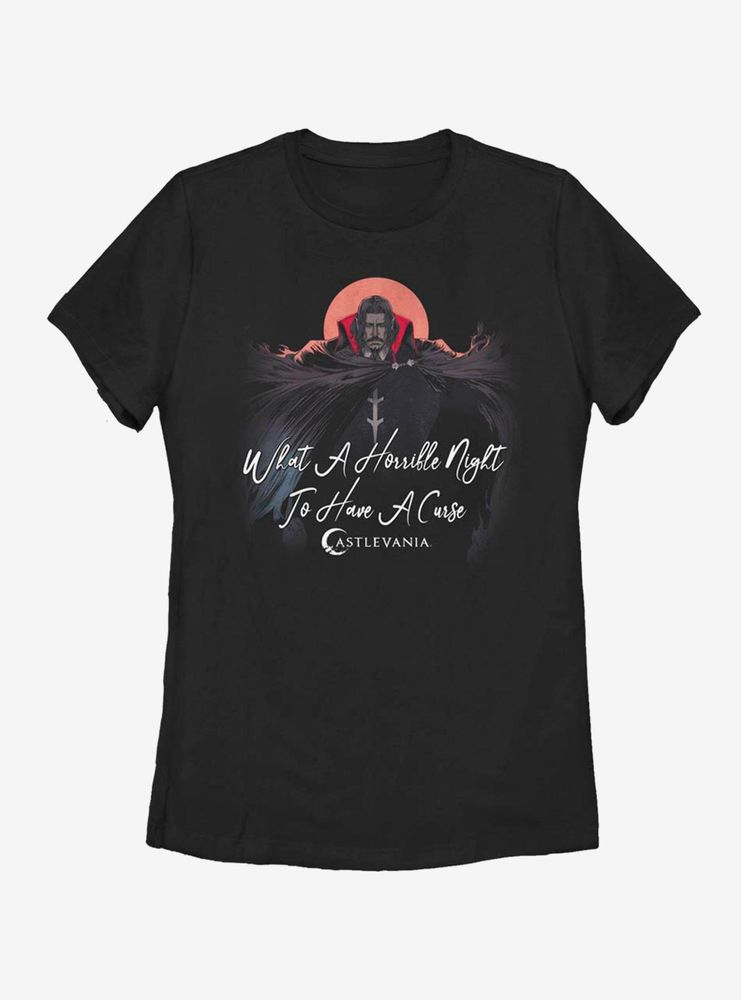 Castlevania Horrible Night To Have A Curse Womens T-Shirt