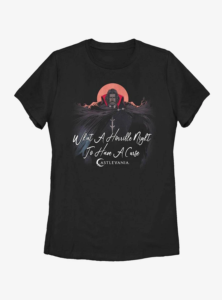 Castlevania Horrible Night To Have A Curse Womens T-Shirt