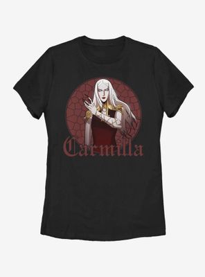 Castlevania Stained Glass Carmilla Womens T-Shirt