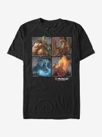 Magic: The Gathering Character Four Up T-Shirt