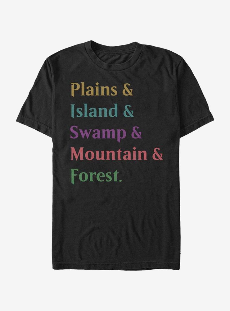 Magic: The Gathering Land Stack T-Shirt