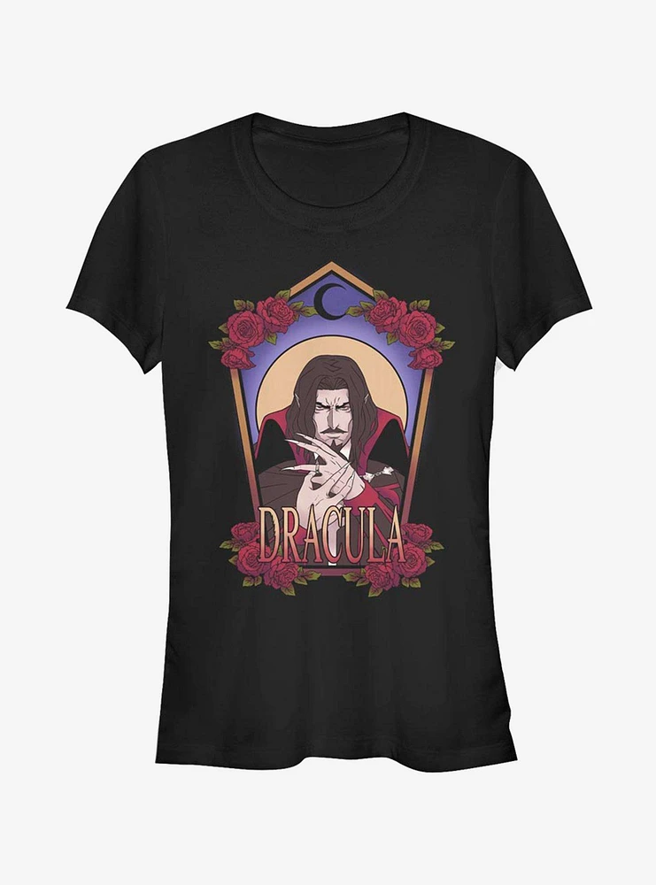 Castlevania Dracula Art Nouvea Girls T-Shirt