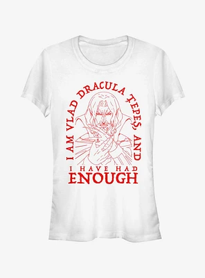 Castlevania Had Enough Girls T-Shirt