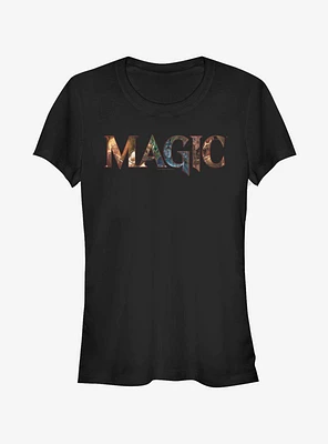 Magic: The Gathering Magic Text Fill Girls T-Shirt