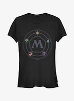 Magic: The Gathering Mana Pentagon Girls T-Shirt