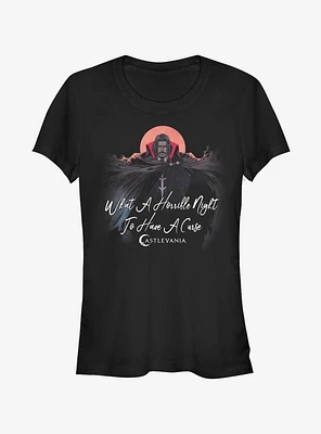 Castlevania Horrible Night To Have A Curse Girls T-Shirt