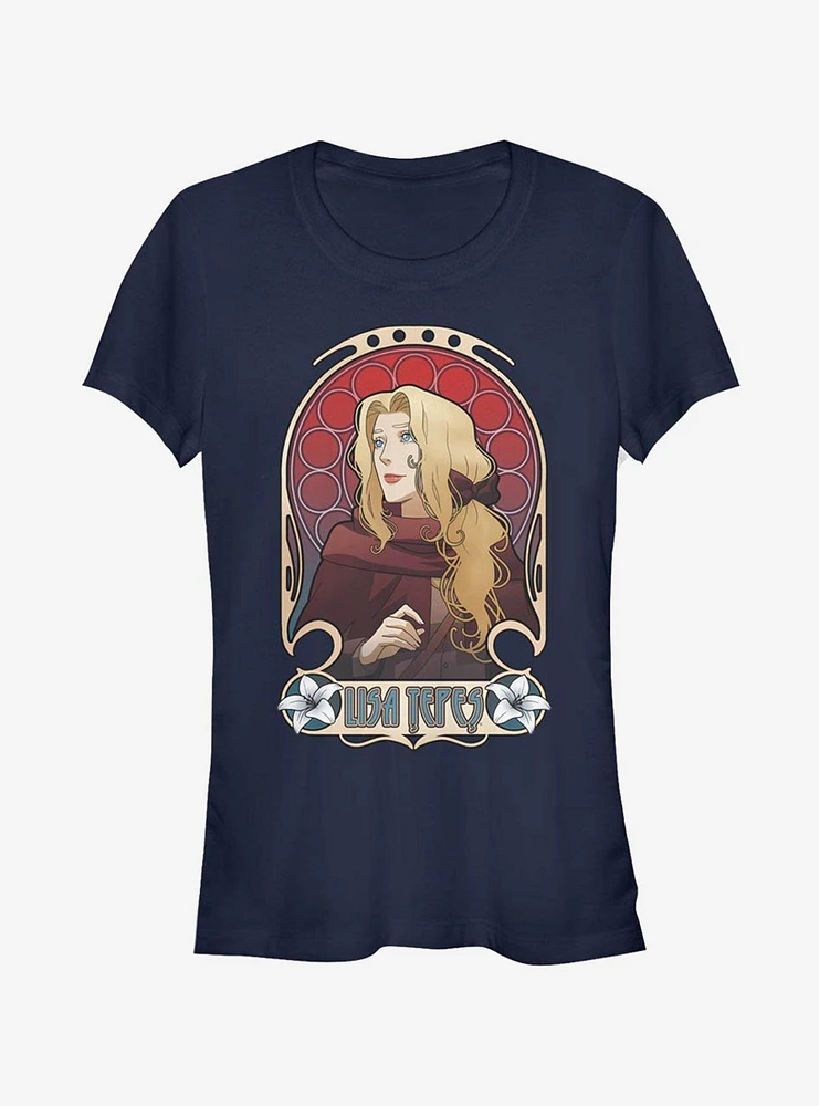 Castlevania Lisa Nouveau Girls T-Shirt