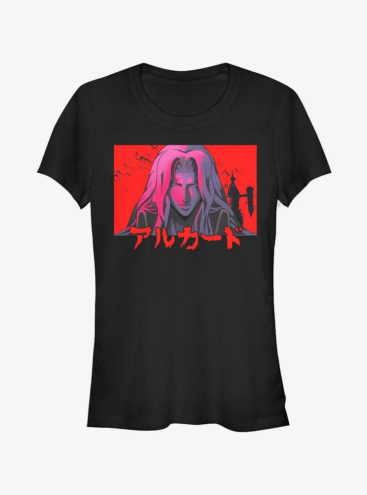 Castlevania Sunset Alucard Girls T-Shirt