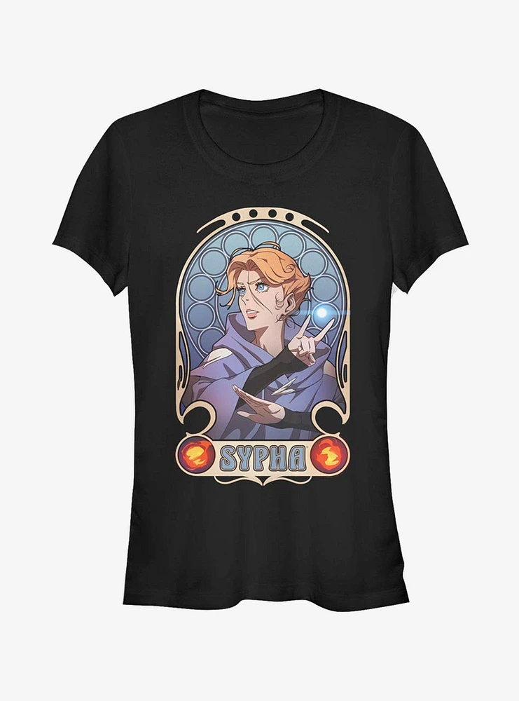 Castlevania Sypha Nouveau Girls T-Shirt