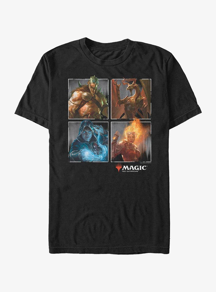 Magic: The Gathering Character Four Up T-Shirt