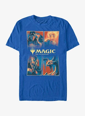 Magic: The Gathering Four Chars T-Shirt