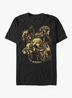 Magic: The Gathering Magic Character Outine T-Shirt