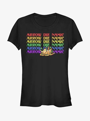 R.I.P Rainbows Pieces Arrow Rainbow Girls T-Shirt