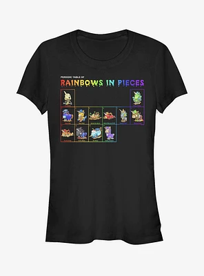 R.I.P Rainbows Pieces Periodic RIP Girls T-Shirt