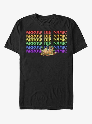 R.I.P Rainbows Pieces Arrow Rainbow T-Shirt