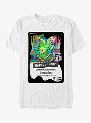 R.I.P Rainbows Pieces Happy Trappy Trading Card T-Shirt