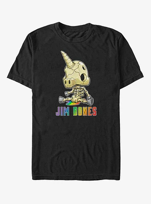 R.I.P Rainbows Pieces Jim Bones T-Shirt
