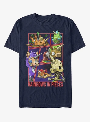 R.I.P Rainbows Pieces Living Dead Unicorns T-Shirt