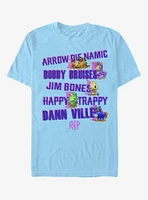 R.I.P Rainbows Pieces Rainbow Characters T-Shirt