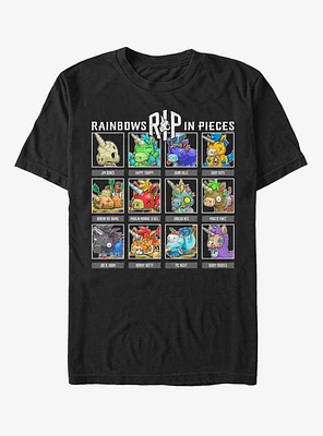 R.I.P Rainbows Pieces RIP Characters Box Up T-Shirt