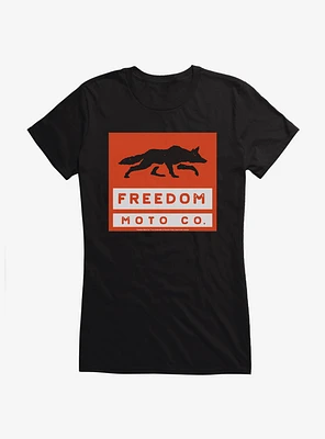 Freedom Moto Co. Classic Logo Girls T-Shirt