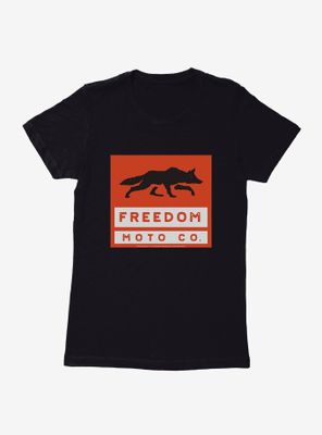 Freedom Moto Co. Classic Logo Womens T-Shirt