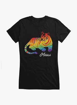 Hot Topic Pride Meow Tiger T-Shirt