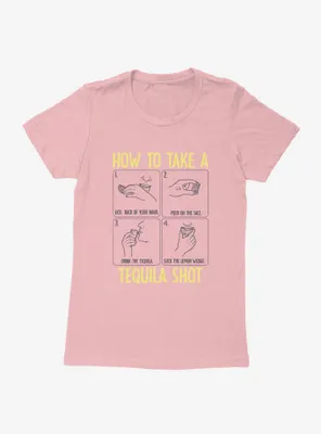 Cinco De Mayo How To Tequila Womens T-Shirt