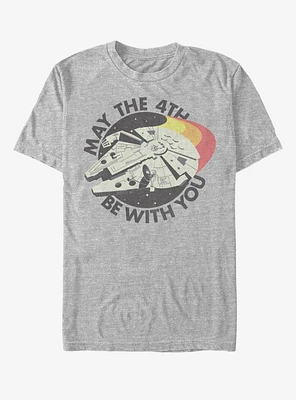 Star Wars May The Fourth Retro Falcon T-Shirt