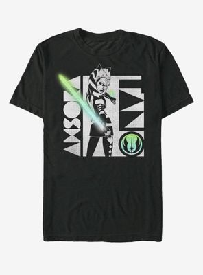 Star Wars: Clone Wars Ahsoka Light Saber T-Shirt