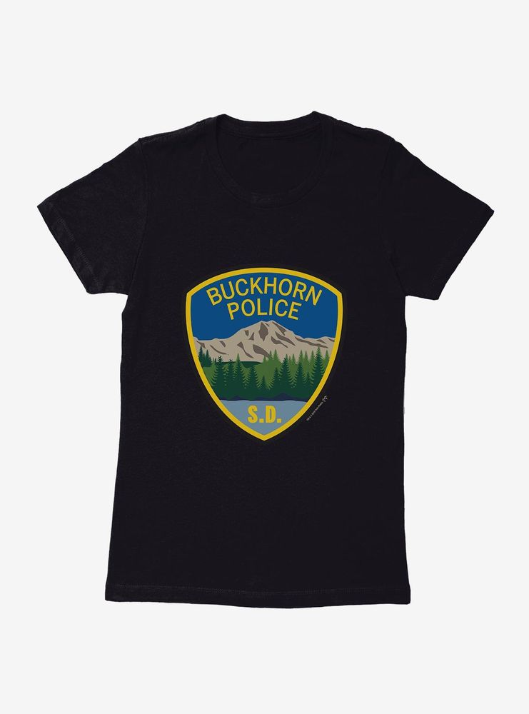 Twin Peaks Buckhorn Police SD Womens T-Shirt