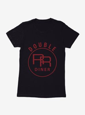 Twin Peaks Double R Diner Icon Womens T-Shirt