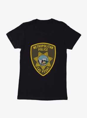 Twin Peaks Metropolitan Police Badge Womens T-Shirt