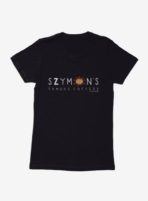 Twin Peaks Szymon's Coffee Script Womens T-Shirt