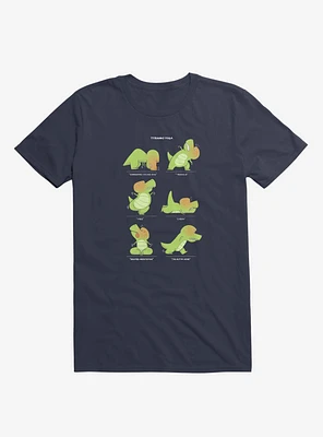 T-Rex Tries Yoga  T-Shirt